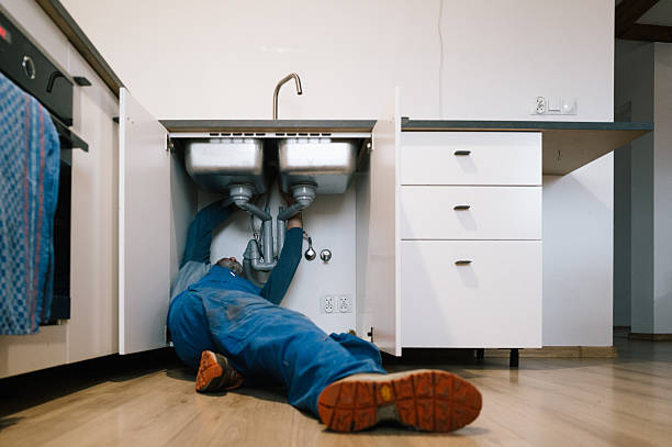 Professional Drain Cleaning technician working in Marysville, CA